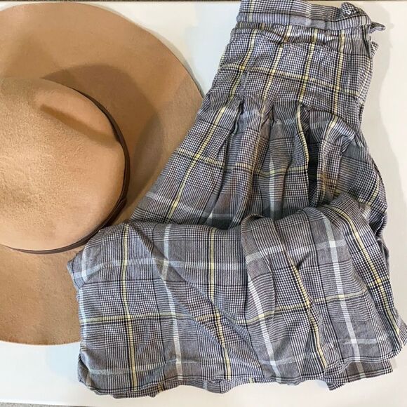Vintage Pendleton Plaid Flannel Pleated Skirt - Picture 1 of 7